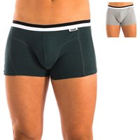 Pack-2 Boxershorts Unno Basic atmungsaktives Gewebe D05H2 Männer