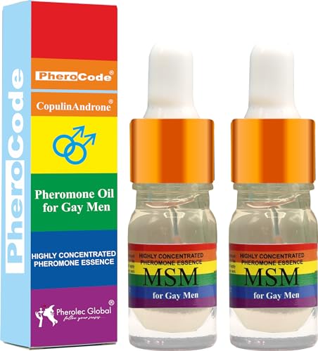 PheroCode MSM 5ml + 5ml Best Sex Pheromon für schwule Männer Sehr stark Verführen Sie ihn Bi von CopulinAndrone