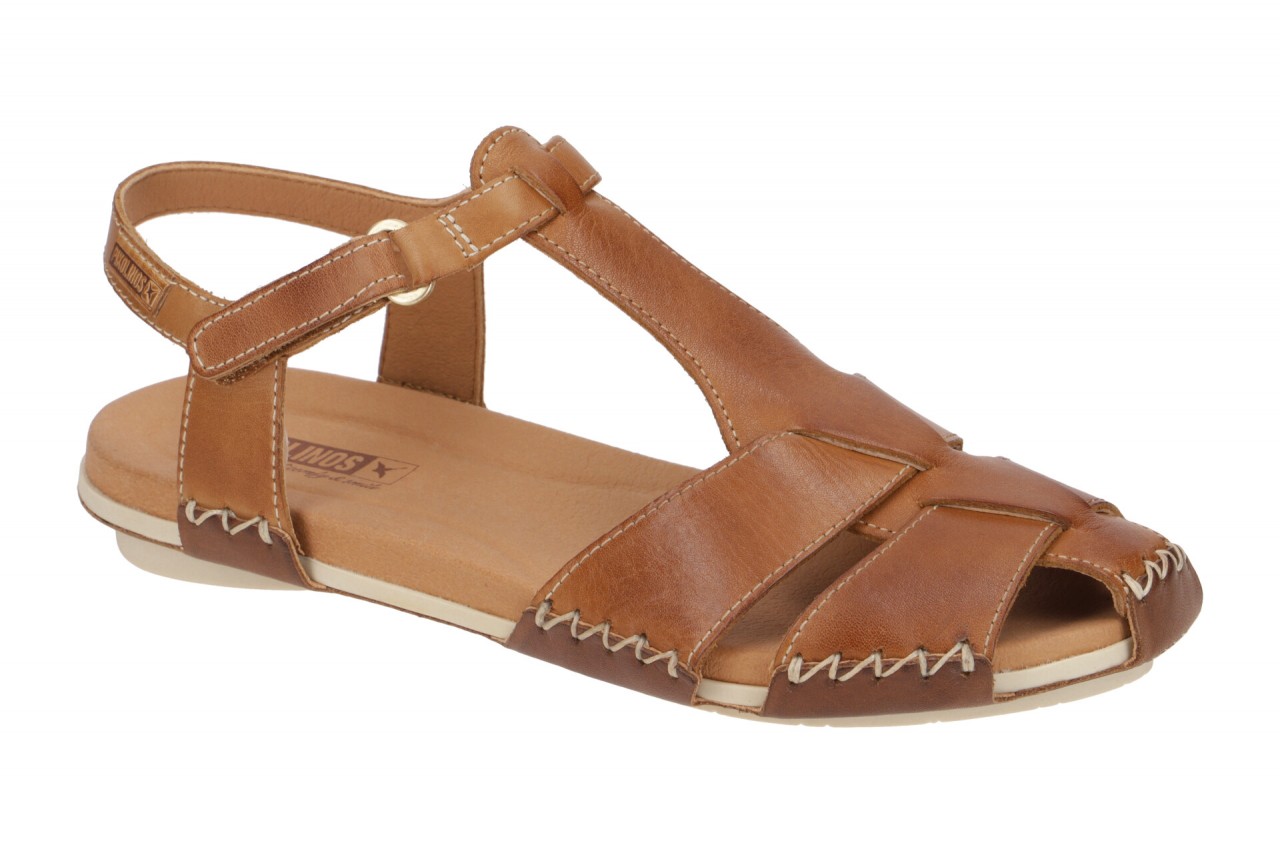 Pikolinos TENERIFE W4S-0504C1 brandy braun - Riemchen Sandale f?r Damen von Pikolinos