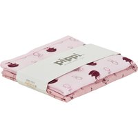 Pippi Babydecke 2er Pack silver rosa von pippi