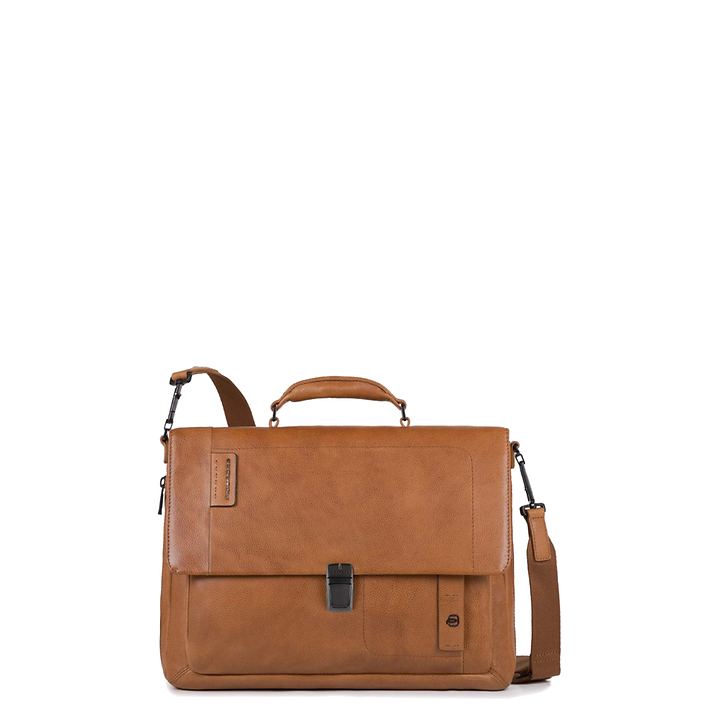 Piquadro 'Pulse Plus', 30 cm, Laptoptasche, Braun von Piquadro