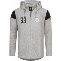 Pittsburgh Steelers NFL Fanatics Herren Kapuzen Sweatjacke 2083MGRYFHEPST