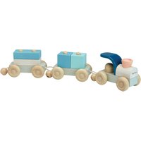 PlanToys Zug mit Stapelwagen von PLANTOYS