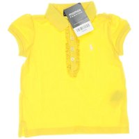 Polo Ralph Lauren Damen Poloshirt, gelb, Gr. 92