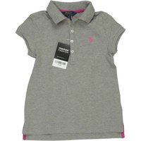 Polo Ralph Lauren Damen Poloshirt, grau, Gr. 128
