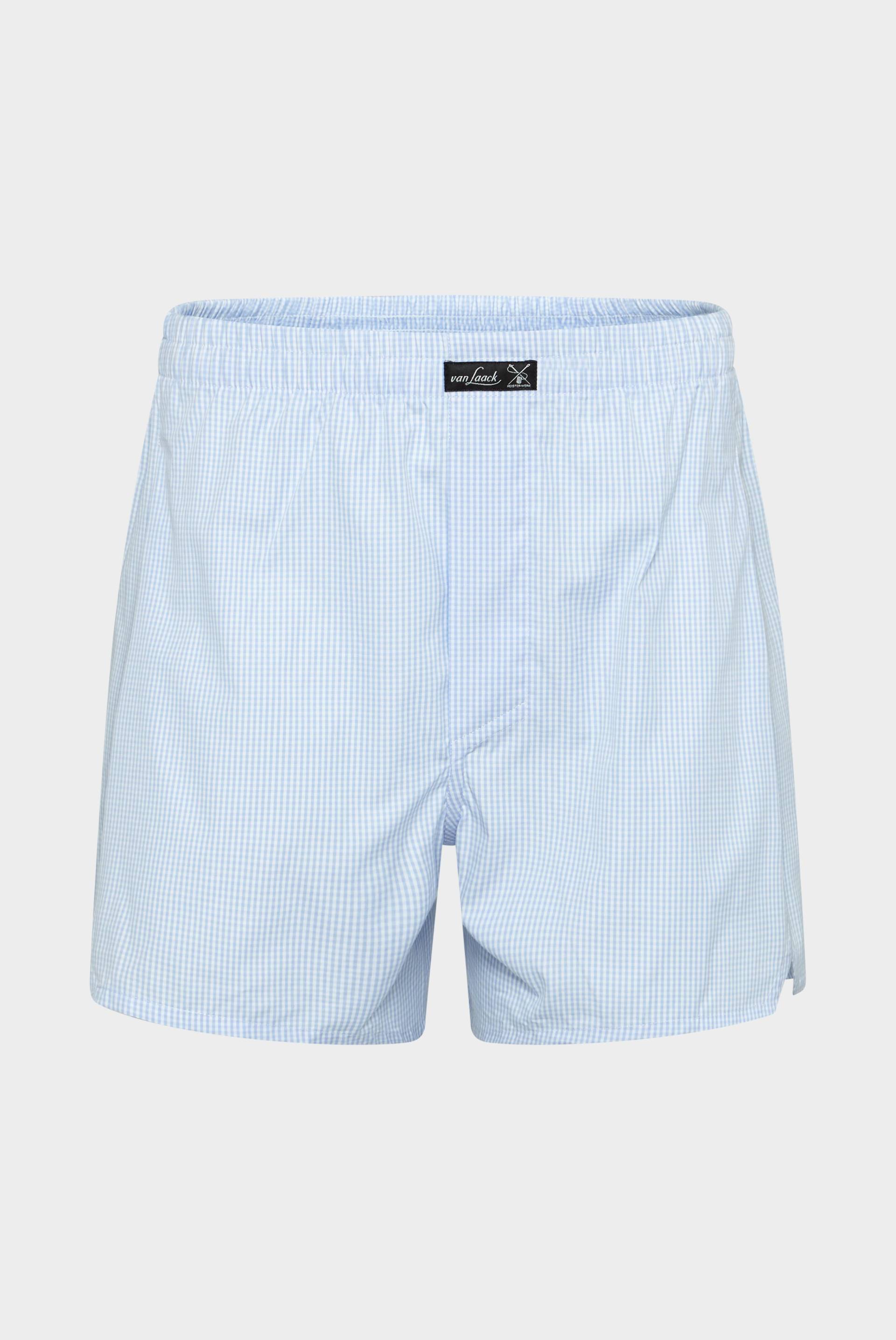Popeline Boxershorts Kariert von van Laack