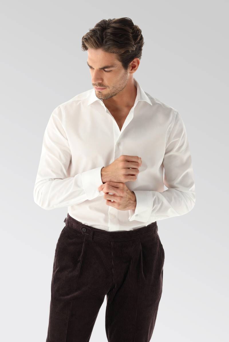 Popeline Hemd  Slim Fit von van Laack