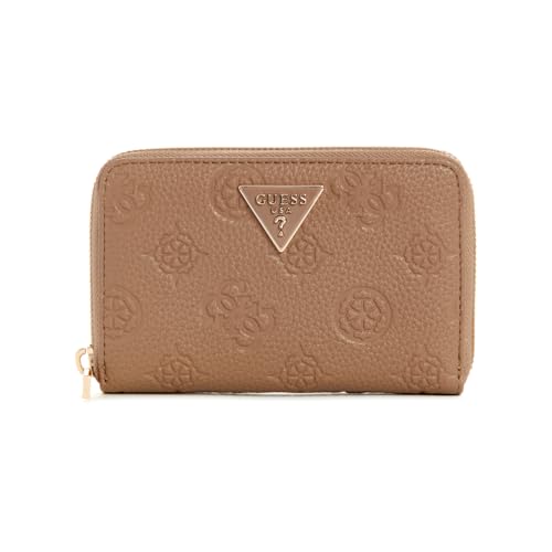 GUESS Cresidia SLG Zip Around Wallet M Dark Taupe von GUESS