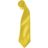 Premier Colours Herren Satin Clip Krawatte (2er Pack) (Sonnenblume)