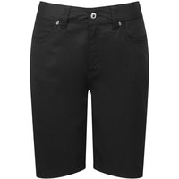 Premier Damen/Herren Chino-Shorts (Schwarz)