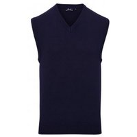 Premier Herren Pullunder mit V-Ausschnitt (Marineblau)