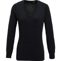 Premier - Sweatshirt V-Ausschnitt für Damen (Holzkohle)