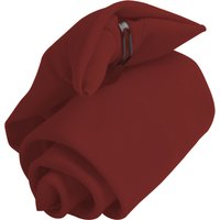 Premier Tie - Schlichte Herren-Krawatte mit Clip (2er-Pack) (Burgund)