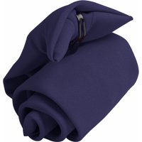 Premier Tie - Schlichte Herren-Krawatte mit Clip (2er-Pack) (Marine)