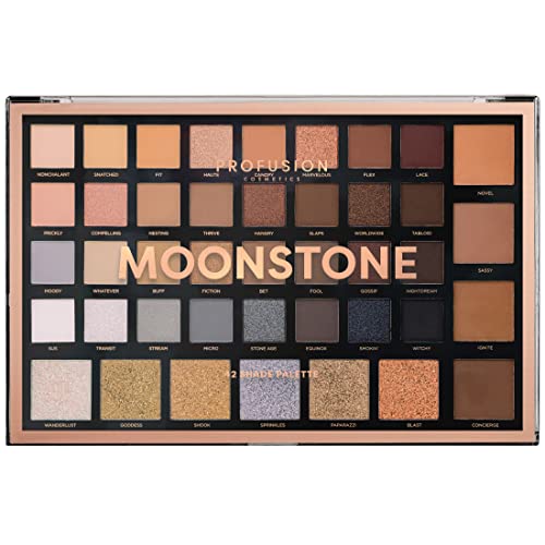 Profusion Cosmetics 42 Shade Moonstone Lidschatten-Palette von Profusion Cosmetics