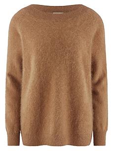 Pullover U-Boot-Ausschnitt Peter Hahn braun