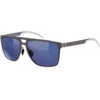 Rechteckige Acetat-Sonnenbrille M7008 Herren