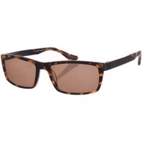 Rechteckige Sonnenbrille aus Acetat und Metall Z433 Herren