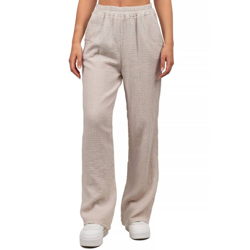 Reichstadt Oversized Hose Damen Musselin 25RSW082 Beige One Size