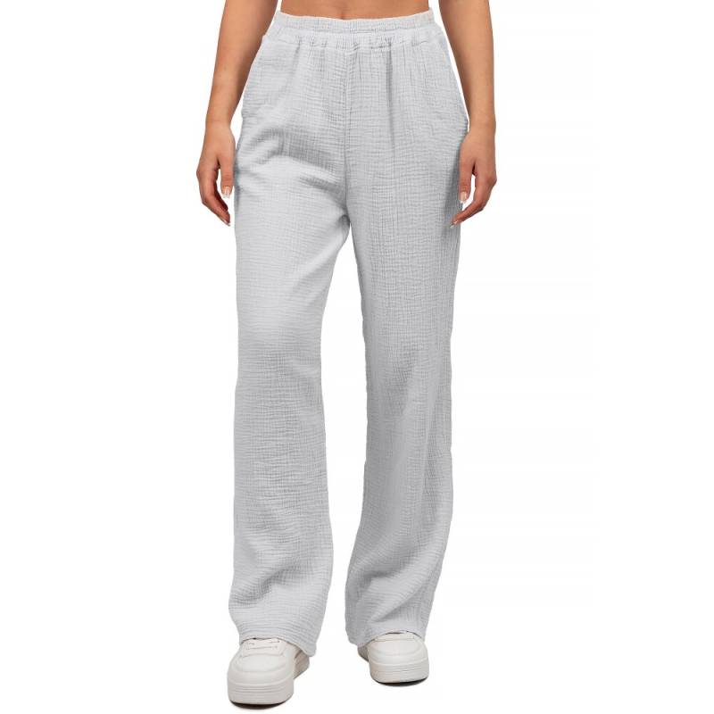 Reichstadt Oversized Hose Damen Musselin 25RSW082 Grey One Size