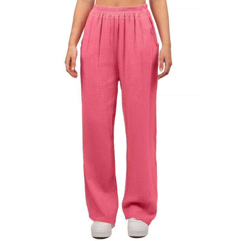 Reichstadt Oversized Hose Damen Musselin 25RSW082 Pink One Size