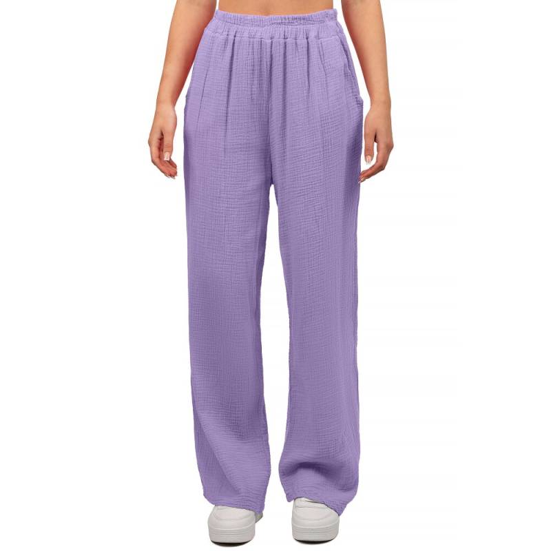 Reichstadt Oversized Hose Damen Musselin 25RSW082 Purple One Size