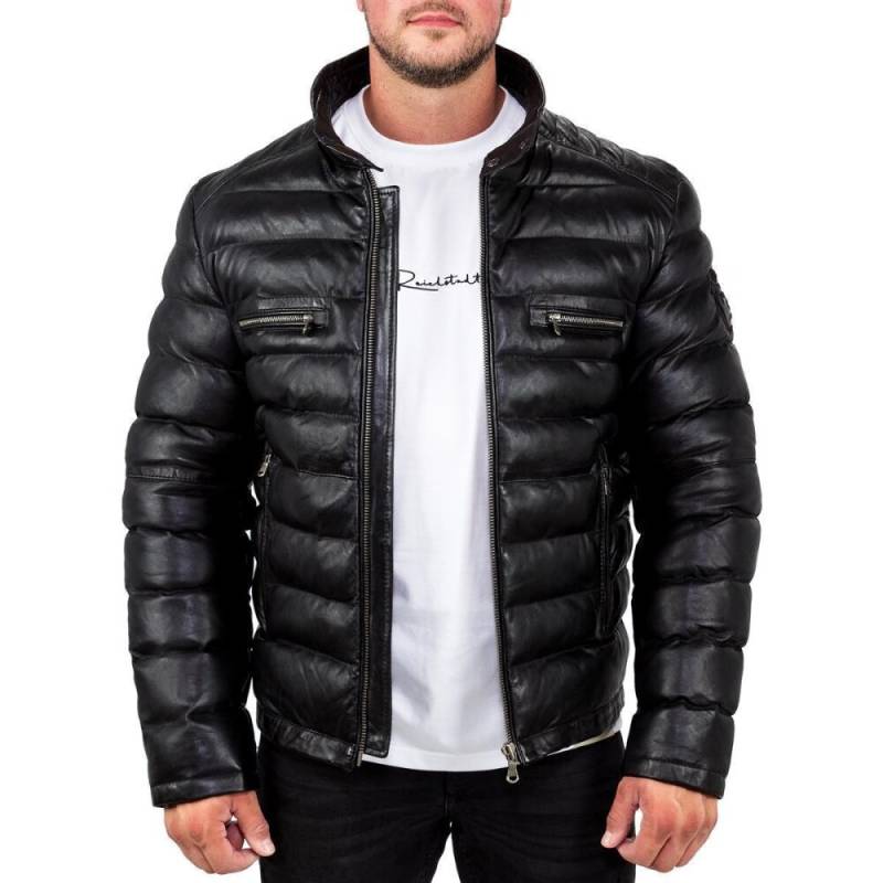 Reichstadt Regular Fit Jacke Herren Echtleder 19RS016 Black XS Reichstadt Regular Fit Jacke Herren Echtleder 19RS016 Black XS