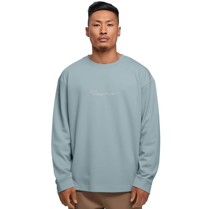 Reichstadt Oversized Langarm Shirt Herren 23RS042 Mint 4XL