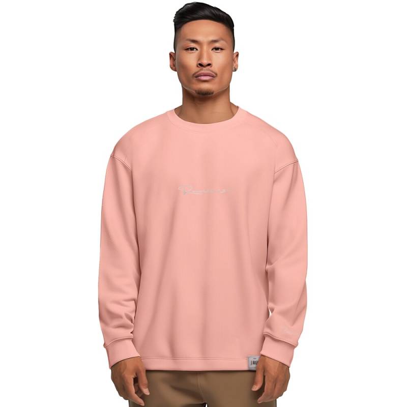 Reichstadt Oversized Langarm Shirt Herren 23RS042 Old Pink L