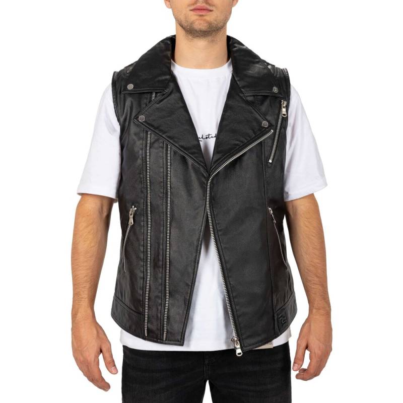 Reichstadt Herren Weste RS006W PU Black XS Reichstadt Herren Weste RS006W PU Black XS