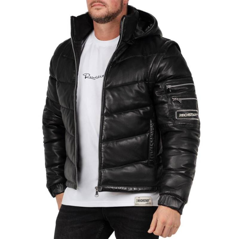 Reichstadt Regular Fit Jacke Herren Echtleder 22RS032LUX Black XS Reichstadt Regular Fit Jacke Herren Echtleder 22RS032LUX Black XS