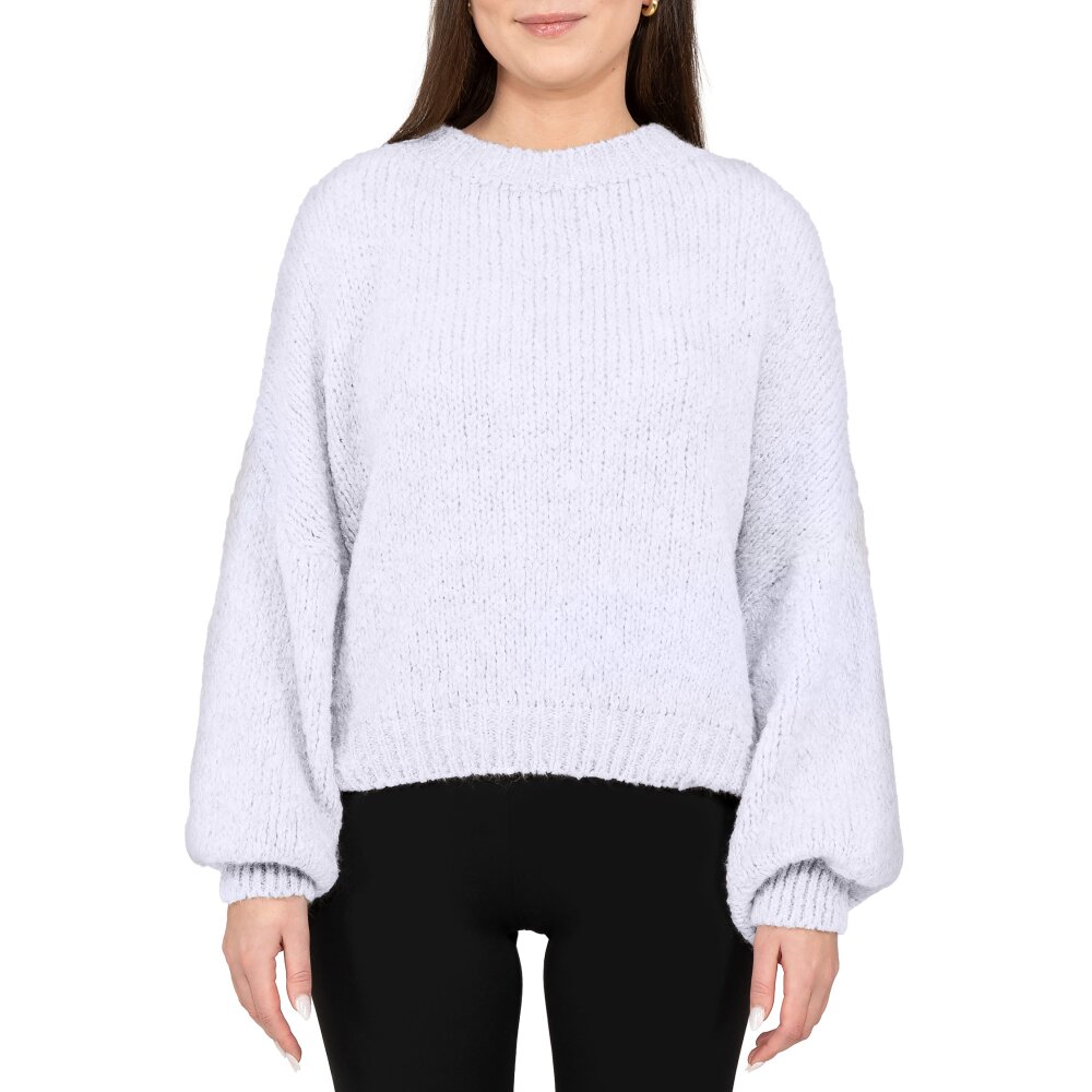 Reichstadt Relaxed Fit Strickpullover Rippabschlüsse 25RSW089 Purple One Size