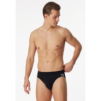 Rio-Slips 3er-Pack Organic Cotton Streifen schwarz - 95/5 5 von Schiesser