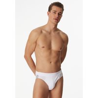 Rio-Slips 3er-Pack Organic Cotton Streifen weiß - 95/5 8 von Schiesser