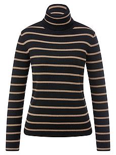 Rollkragen-Pullover Peter Hahn schwarz