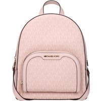 Rosa Stoff-Rucksack