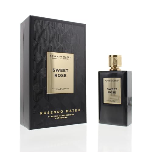 Rosendo Mateu Olfactive Expressions Barcelona Black Collection Sweet Rose Eau de Parfum, 100 ml von Rosendo Mateu