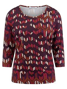 Rundhals-Shirt 3/4-Arm Peter Hahn rot