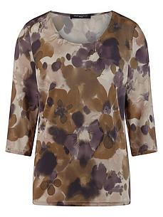 Rundhals-Shirt Fadenmeister Berlin beige