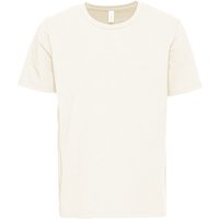 T-Shirt aus Bio-Baumwolle mit Elastan, naturweiß von Waschbär