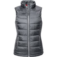 Russell - Ärmellose Daunenjacke NANO - Damen (Grau)