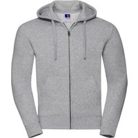 Russell - "Authentic" Hoodie mit durchgehendem Reißverschluss für Herren (Helle Oxfordfarbe)