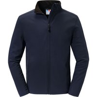 Russell - "Essential" Softshelljacke recyceltes Material für Herren (Dunkelblau)