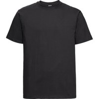 Russell Europe Herren T-Shirt, Kurzarm (Schwarz)