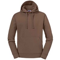 Russell Herren Authentic Hoodie (Mokkabraun)