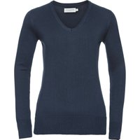 Russell - Pullover mit V-Ausschnitt COLLECTION - Damen (Marineblau)