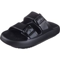 SKECHERS Pantolette aus Synthetik, Schwarz, Grösse 40