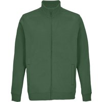 SOLS - "Cooper" Sweatjacke Durchgehender Reißverschluss für Herren/Damen Unisex (Flaschengrün)