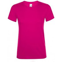 SOLS Damen/Damen Regent T-Shirt mit kurzen Ärmeln (Fuchsia)