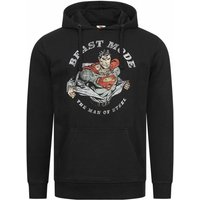 SUPERMAN DC COMICS Beast Mode Herren Hoodie FBMHS811BLK